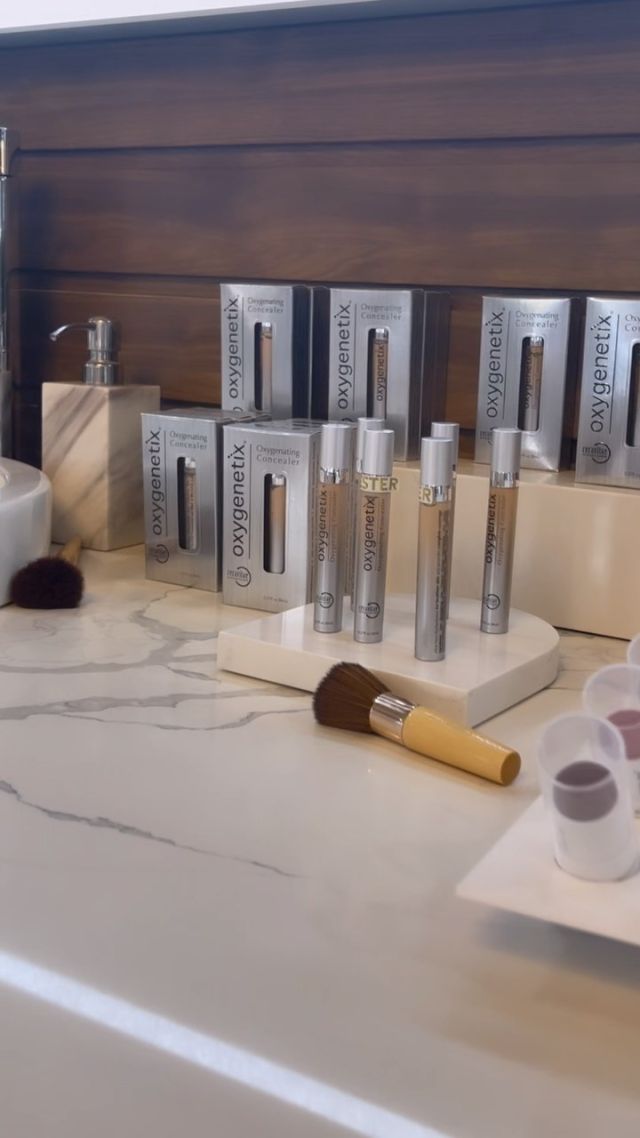 Did you know we carry makeup products in our skincare boutique too? 🥰 

Say goodbye to clogged pores, and hello to a whole new way of taking care of your skin. Oxygenetix fills the gap between makeup and skincare so you no longer have to compromise your skin's health for beauty. 

Shop the most popular Oxygenetix products in our Skincare Boutique and we will even help you find your perfect shade! 🫶🏻

We have you covered from skincare to makeup and everything in between! ☺️

#oxygenetics #medicalgradeskincare #makeup #dermatology #sensitiveskin #vegan
