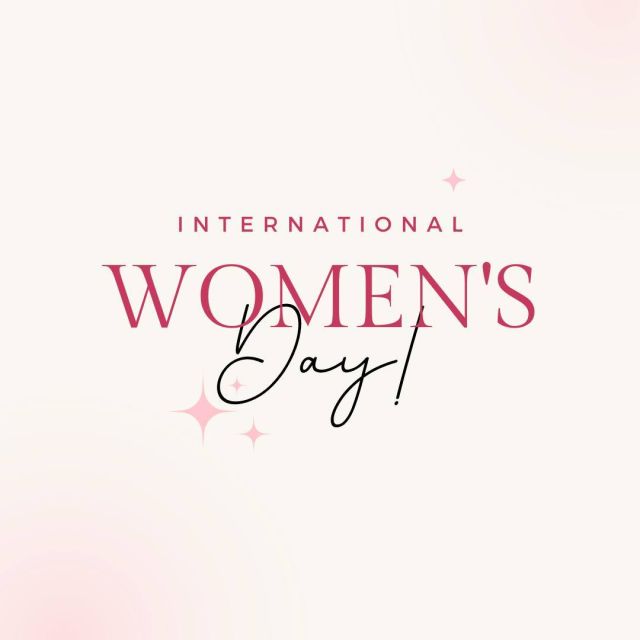 ✨ Happy International Women's Day! 🎉 Today, we celebrate the remarkable strength, grace, and accomplishments of women everywhere.

#internationalwomensday